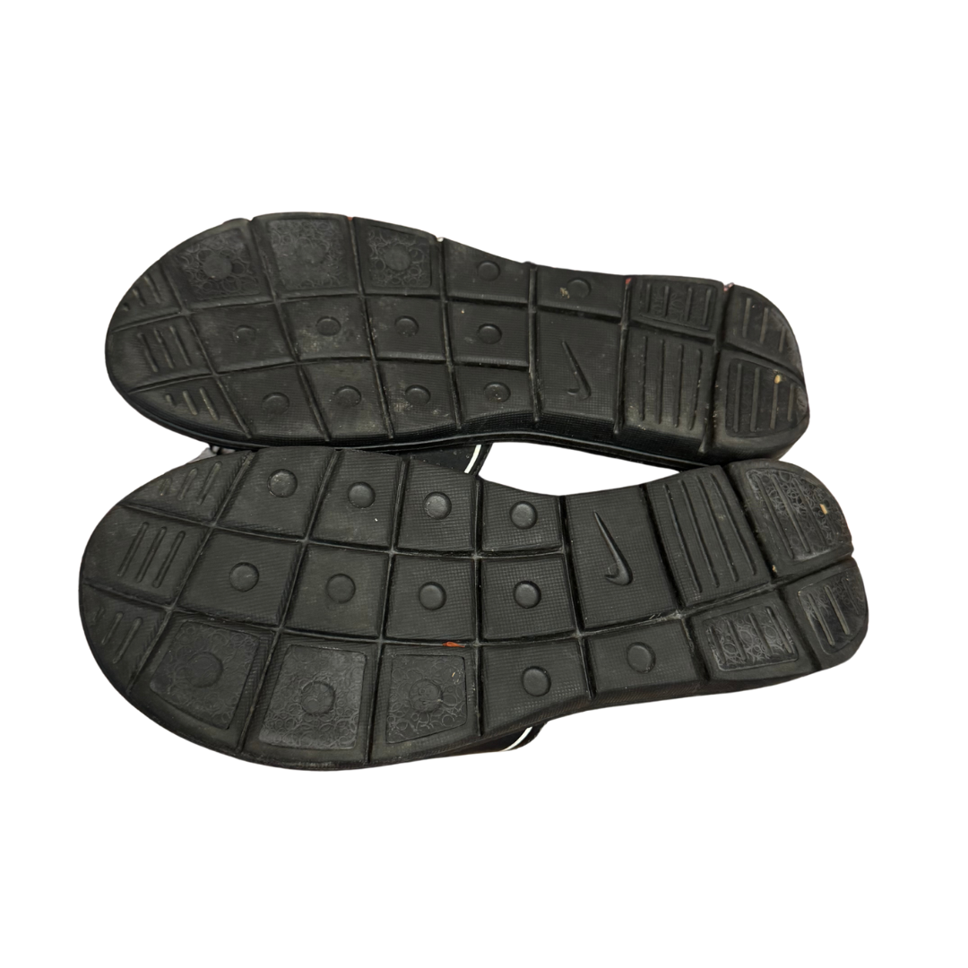 Nike Comfort Footbed Women's Slides – Black/White (Size 8)