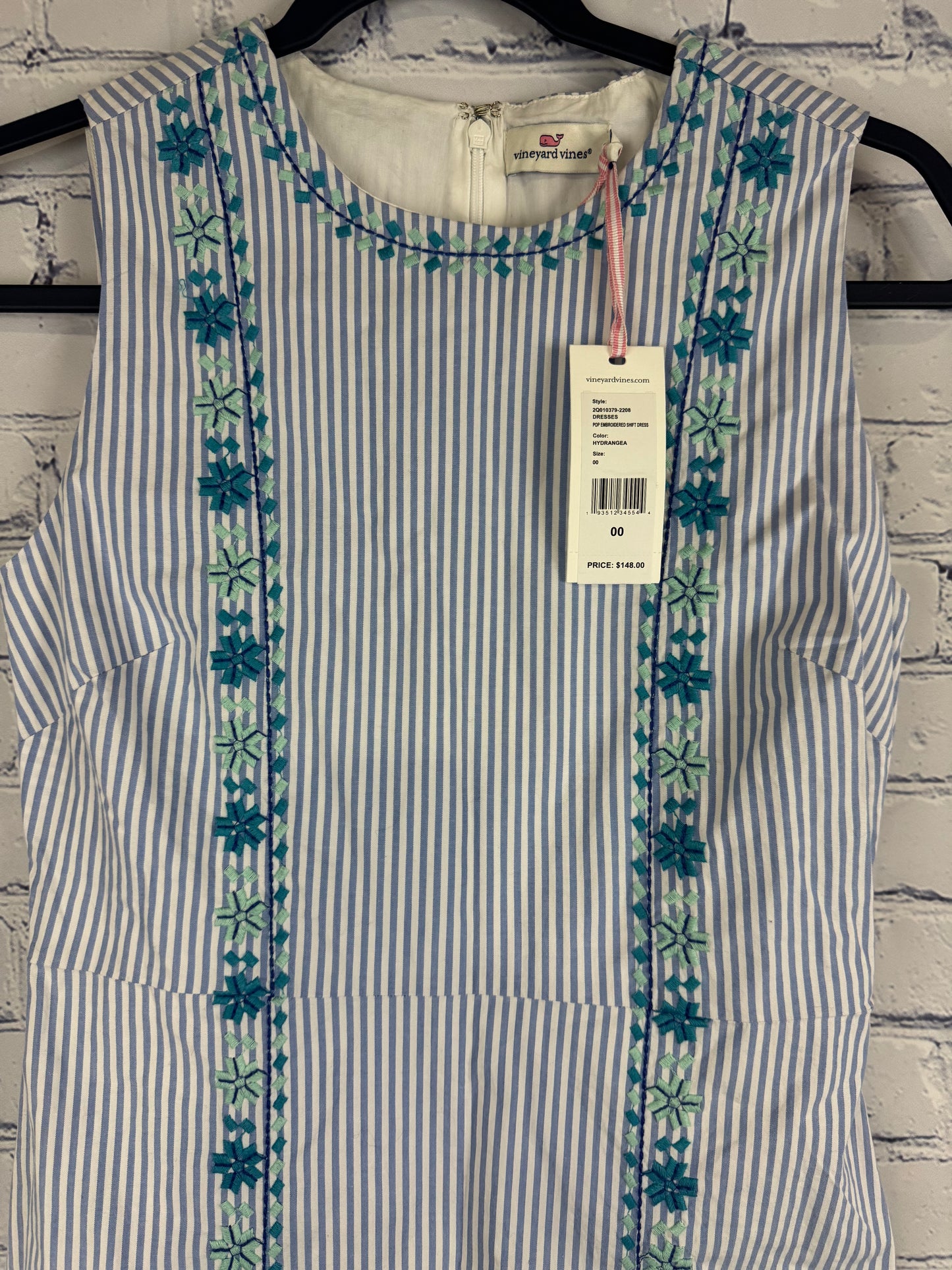 Vineyard Vines Blue Striped Dress NWT (Size 00)