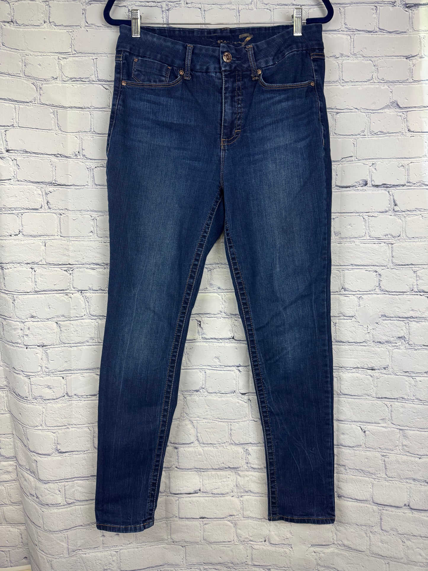 Seven7 Dark Wash Skinny Jean (Size 12)