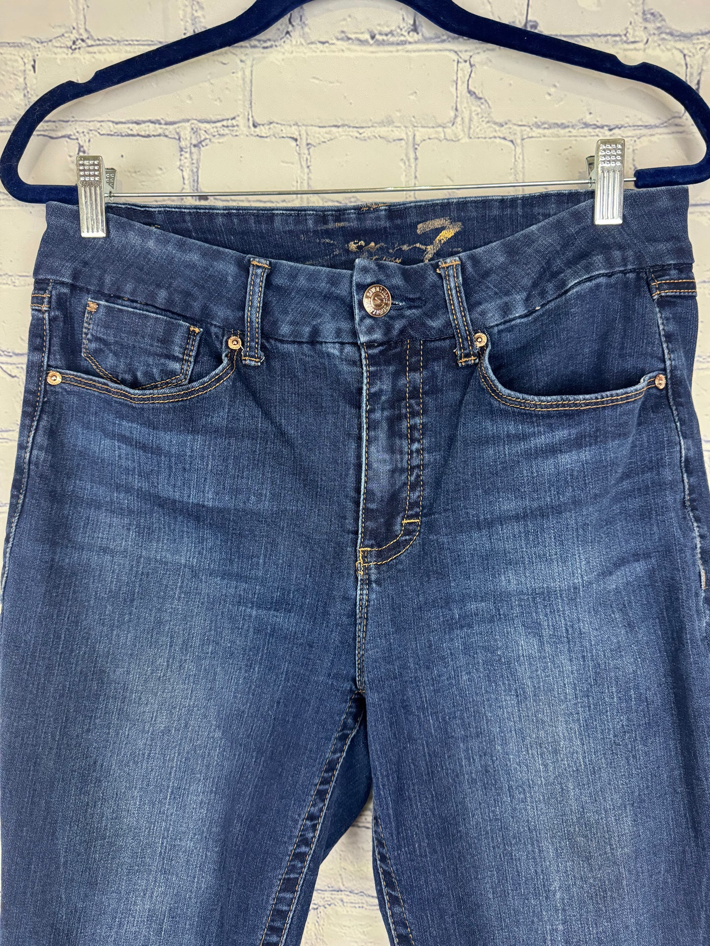 Seven7 Dark Wash Skinny Jean (Size 12)