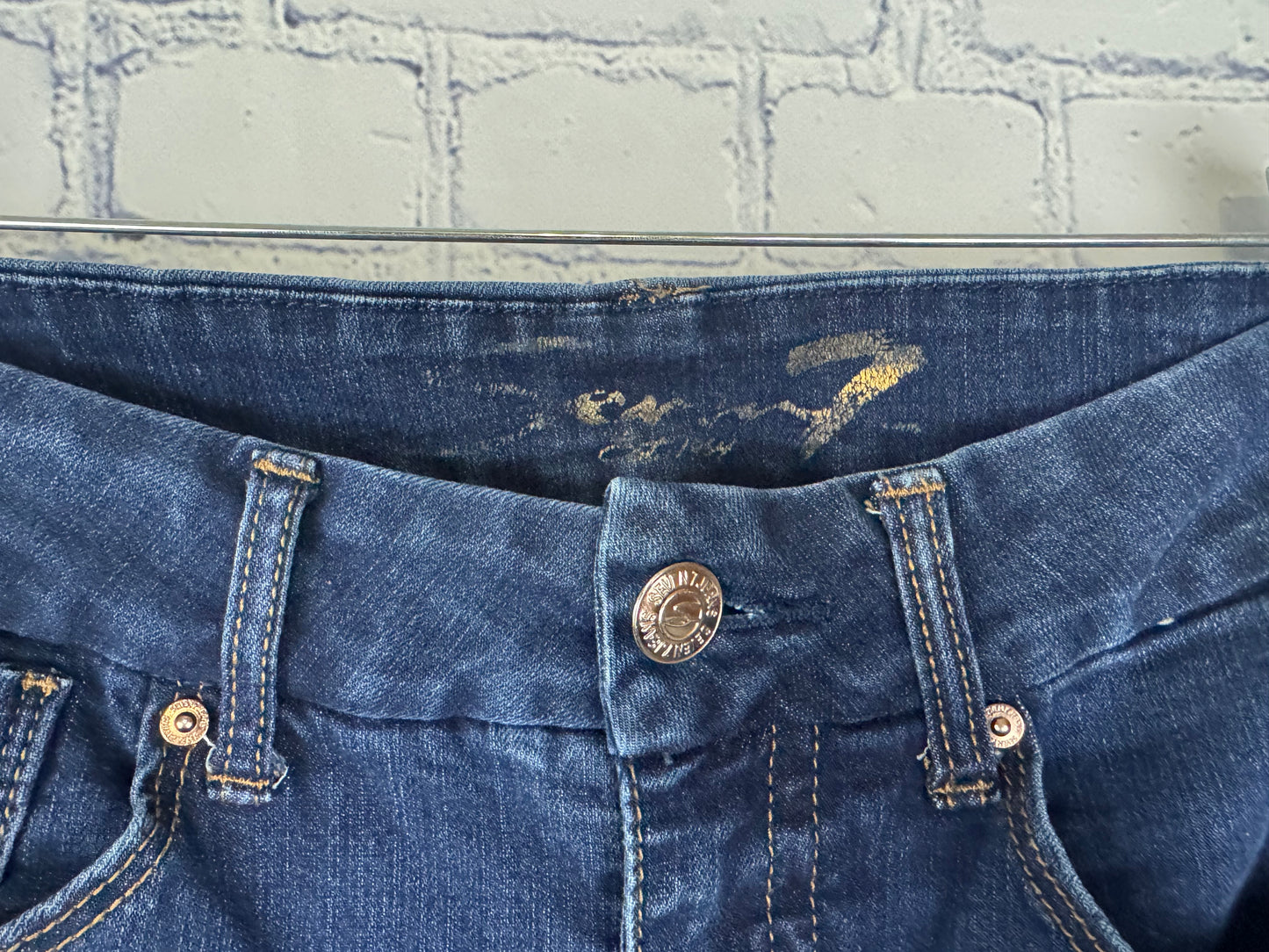 Seven7 Dark Wash Skinny Jean (Size 12)
