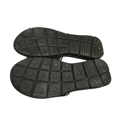 Nike Comfort Footbed Women's Slides – Black/White (Size 8)