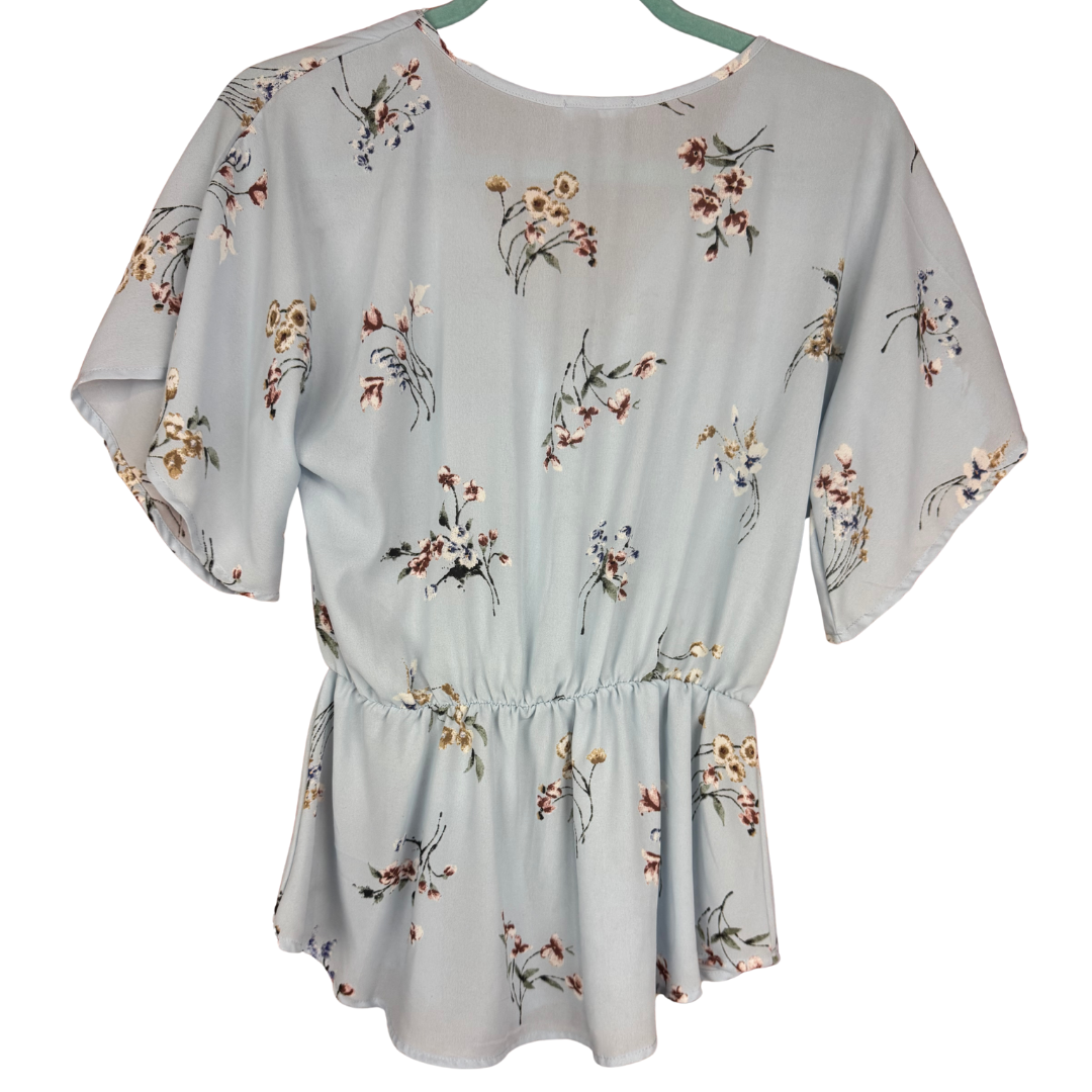 Sienna Sky Babydoll Blouse (Size S)