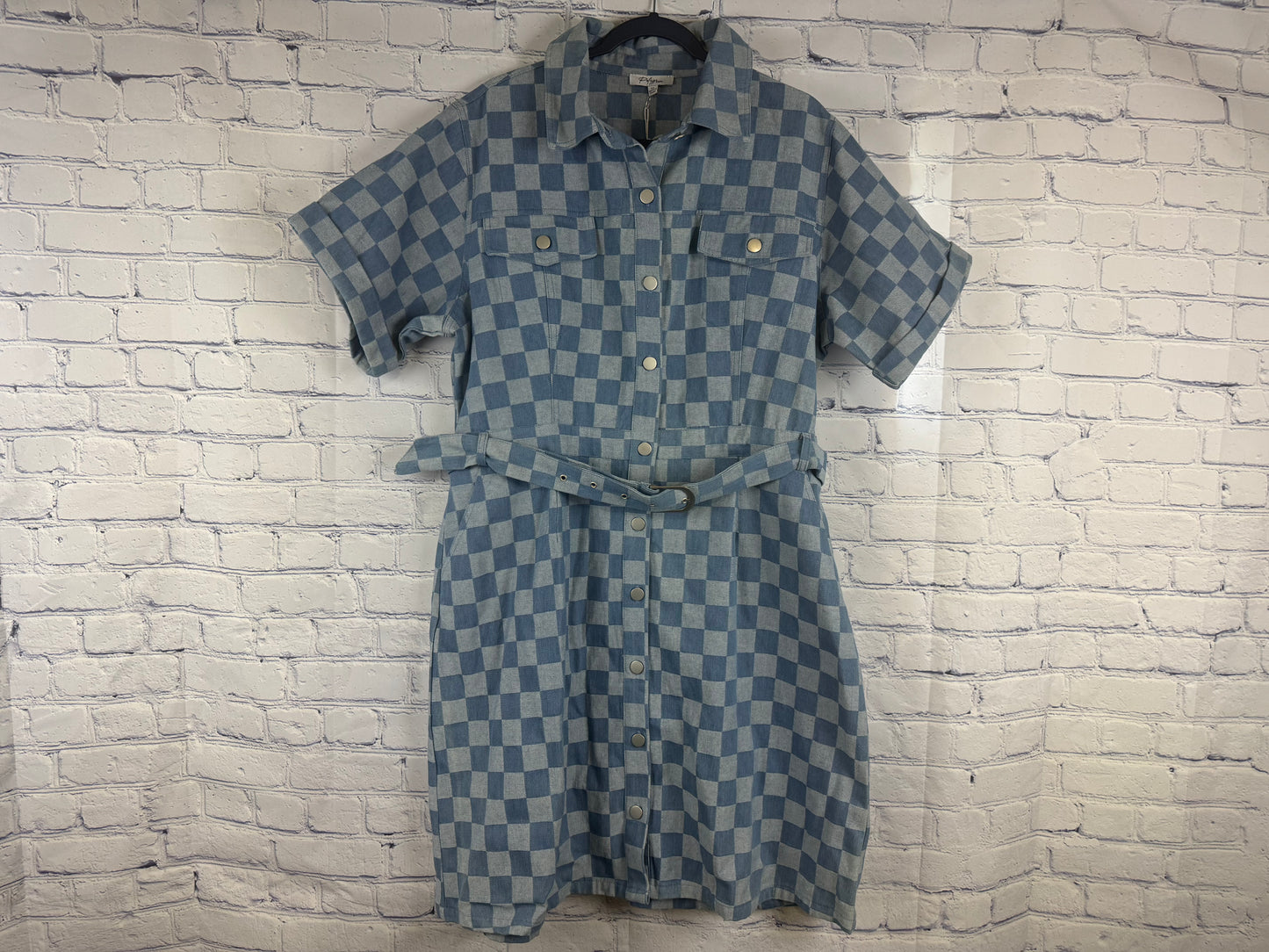 Polagram Checkered Belted Dress NWT (Sizes S & XL)