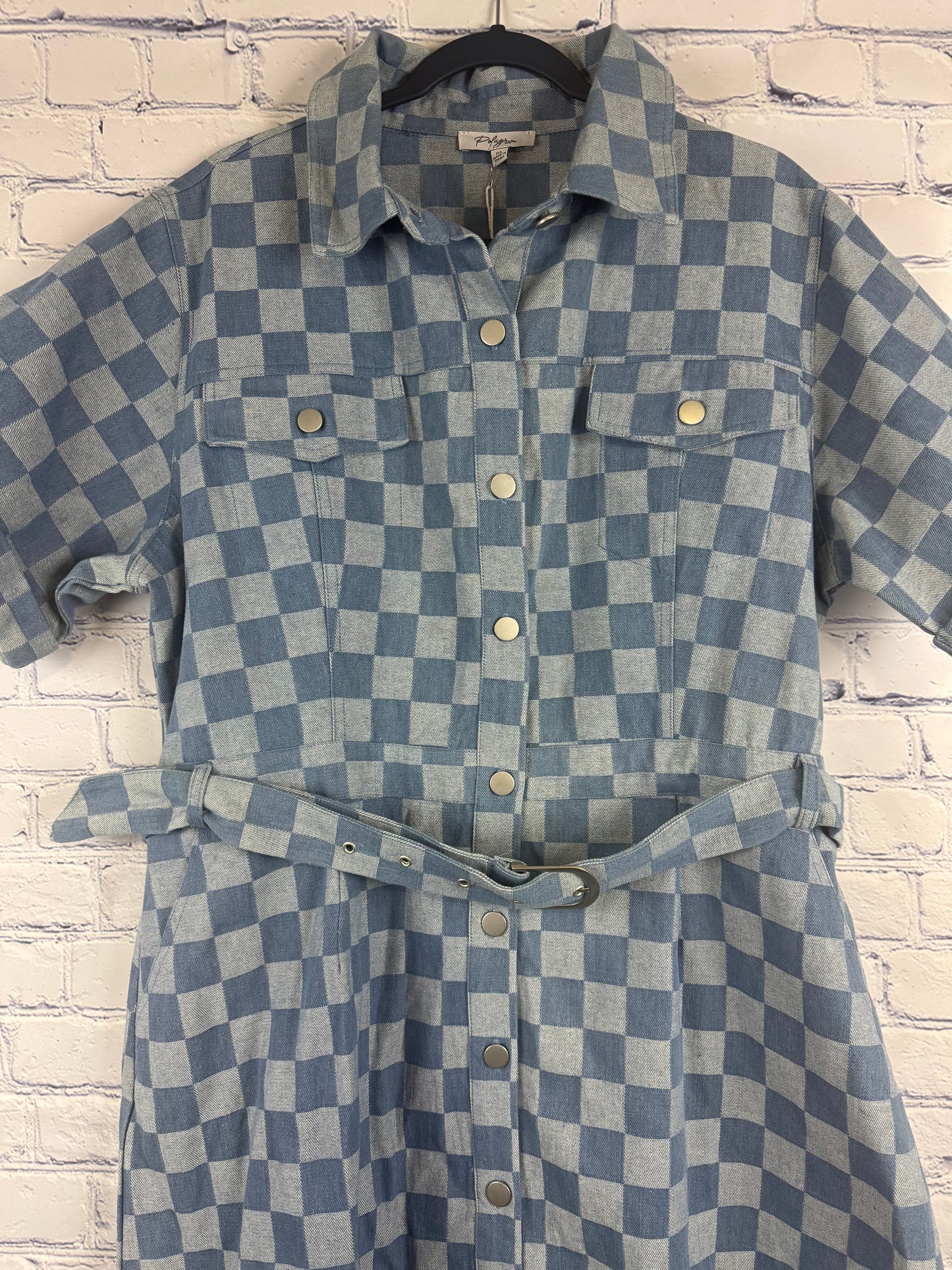 Polagram Checkered Belted Dress NWT (Sizes S & XL)