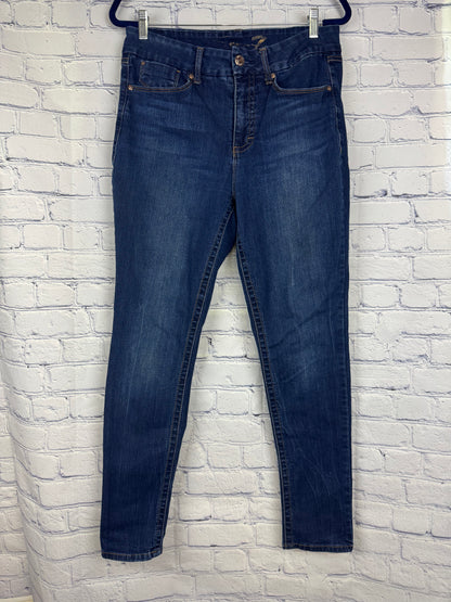 Seven7 Dark Wash Skinny Jean (Size 12)
