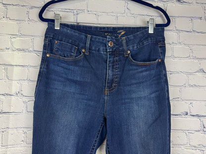 Seven7 Dark Wash Skinny Jean (Size 12)