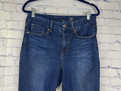 Seven7 Dark Wash Skinny Jean (Size 12)