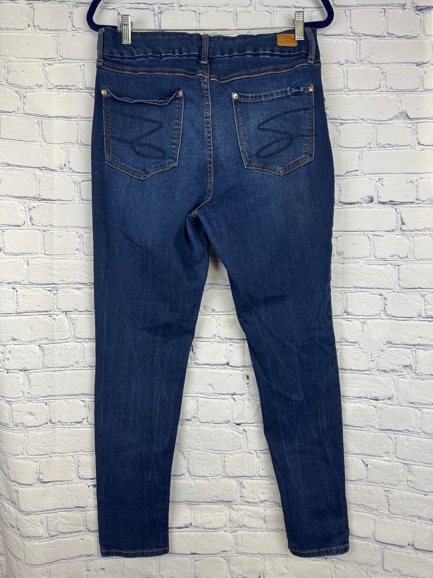 Seven7 Dark Wash Skinny Jean (Size 12)