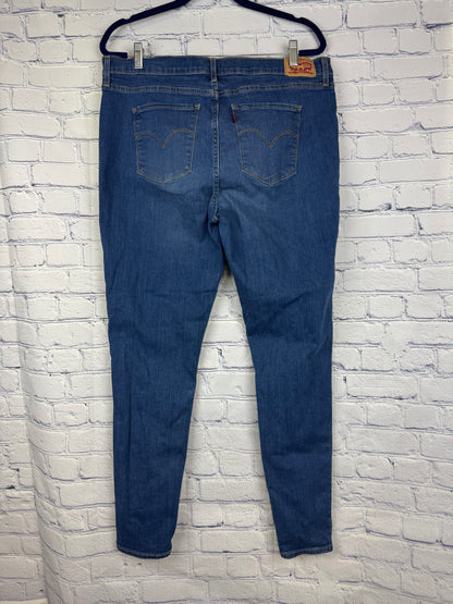 Levi 720 High Rise Super Skinny Stretchy Jeans (Size 34)