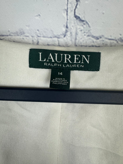 Lauren Ralph Lauren Sleeveless Polka Dot Dress (Size 14)