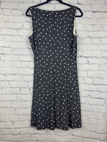Lauren Ralph Lauren Sleeveless Polka Dot Dress (Size 14)